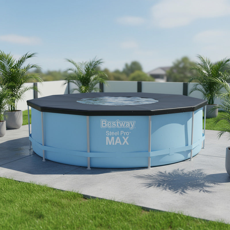 Piscina + Cubierta , 6473 Litros, Color Azul Bestway 56416
