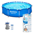 Piscina Bestway 3.05m X 0.76cm Con Bomba, Filtro 4678l