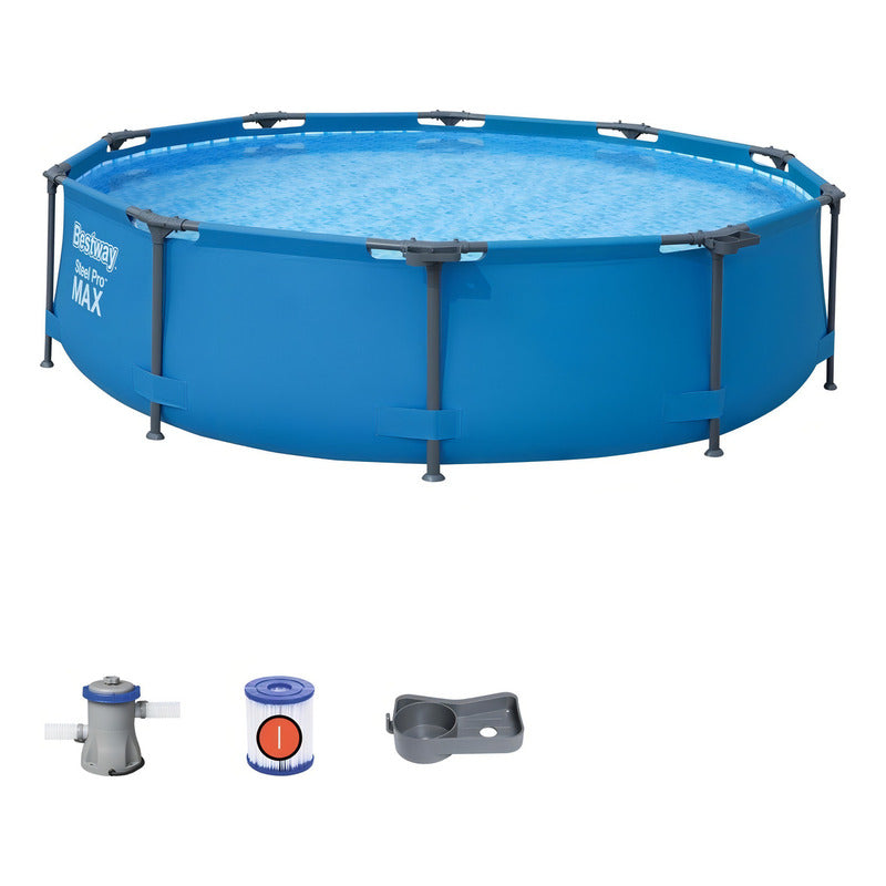 Piscina Bestway 3.05m X 0.76cm Con Bomba, Filtro 4678l