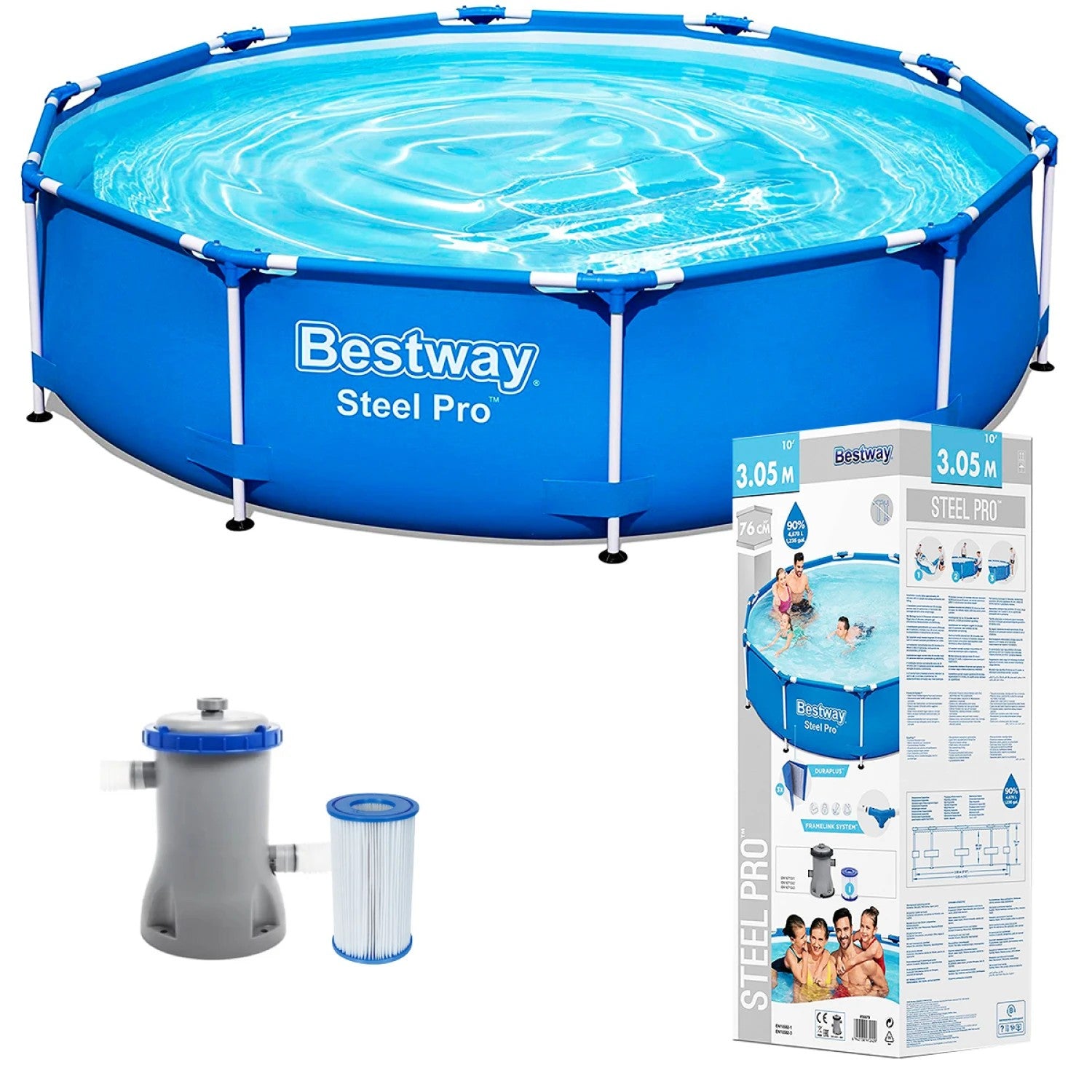 Piscinas Bestway 3.05M x 0.76Cm