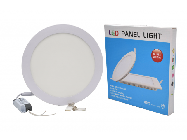 Panel LED redondo 29.5cm 24W Luz cálida